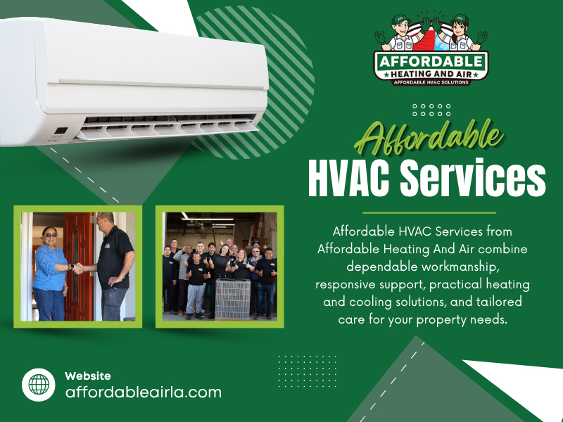 Affordable HVAC services from Affordable Heating and Air